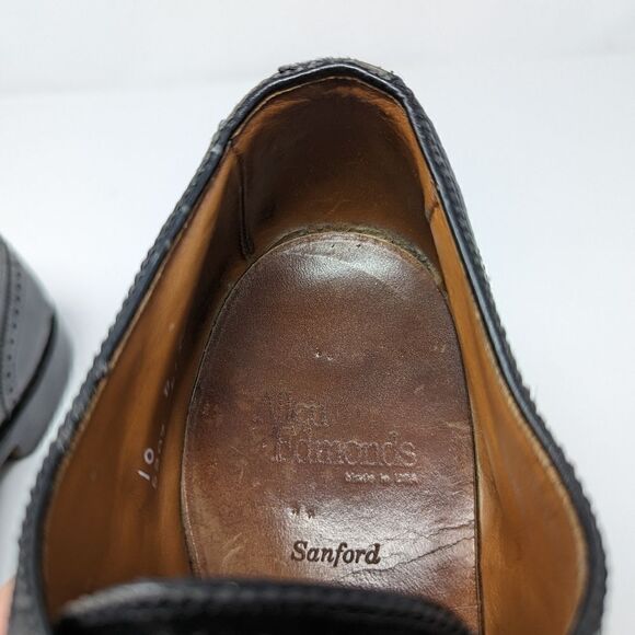 Allen Edmonds Sanford Men\'s Cap Toe Dress Shoes Excellent, high quality leathe main image 10